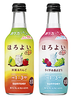 ほろよいのもと〈洋梨＆りんご〉,同〈ライチ＆白ぶどう〉