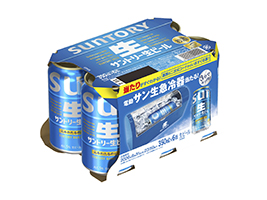 「サントリー生ビール」６缶パック