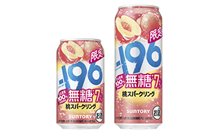 －196(イチキューロク)無糖〈桃スパークリング〉