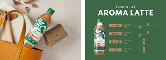 中味の特長 ,アロマ ラテ