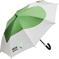 「GREEN DA･KA･RA」オリジナルの日傘について（貸し出し用・長傘タイプ）