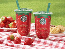 スターバックス ストロベリークラッシュミルク