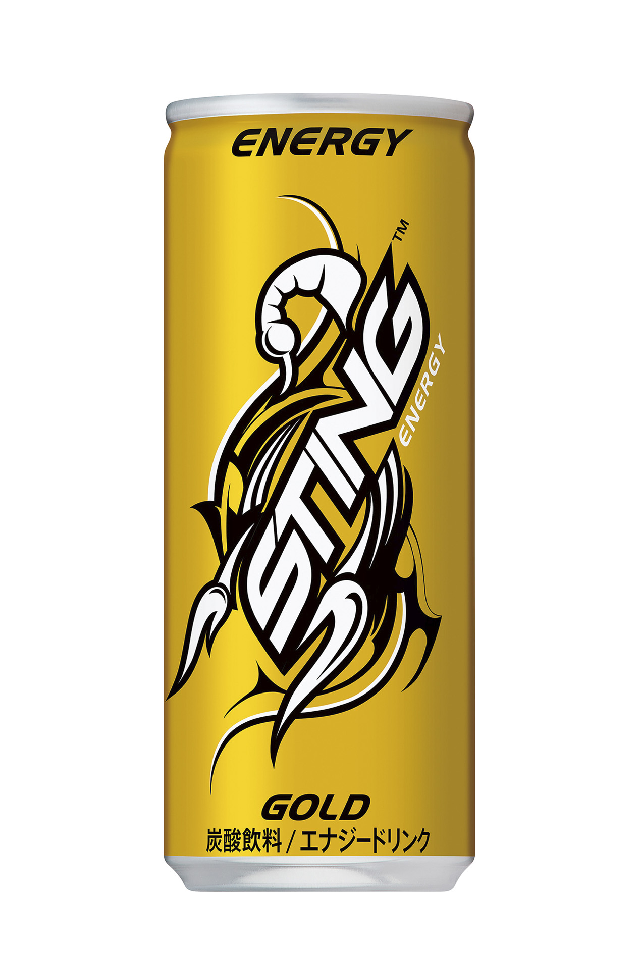 日本初上陸の強刺激エナジードリンクブランド「STING（スティング）」から「スティング エナジー〈ゴールド〉」自動販売機限定で新発売