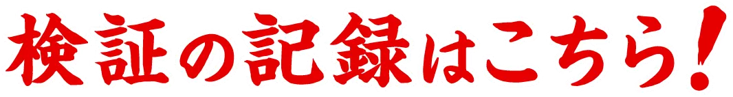 検証の記録はこちら！