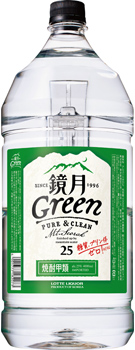 鏡月Green 25度 4Lペット