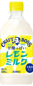 クラフトボス レモンミルク 500mlペット
