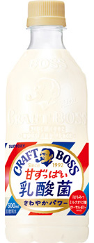 クラフトボス 甘ずっぱい乳酸菌さわやかパワー 500mlペット