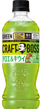 クラフトボス アロエ&キウイ 500mlペット