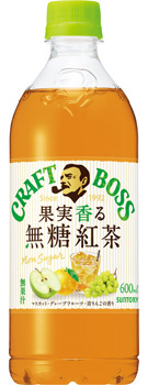 クラフトボス 果実香る無糖紅茶 600mlペット