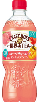 �N���t�g�{�X ���E��TEA �t���[�c�e�B�[�G�[�h �s�[�`���}���S�[ 600ml�y�b�g