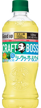 クラフトボス シークヮーサー&ウメ 500mlペット