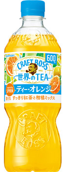 �N���t�g�{�X ���E��TEA �e�B�[�E�I�����W 600ml�y�b�g