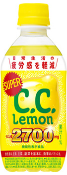 スーパーＣ．Ｃ．レモン（機能性表示食品）350mlペット