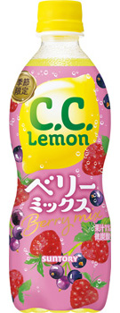 C.C.レモン ベリーミックス 500mlペット