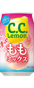 C．C．レモン 豊潤ももミックス 350ml缶