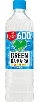 GREEN DA・KA・RA 600mlペット
