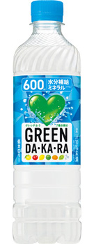 GREEN DA・KA・RA 600mlペット