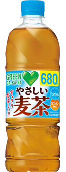 GREEN DA・KA・RA やさしい麦茶 680mlペット