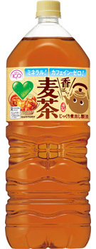 GREEN DA・KA・RA 香ばしっ!麦茶 2Lペット