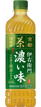 サントリー緑茶「伊右衛門 濃い味」 (機能性表示食品)600mlペット