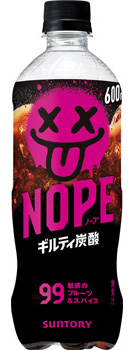 ギルティ炭酸 NOPE 600mlペット