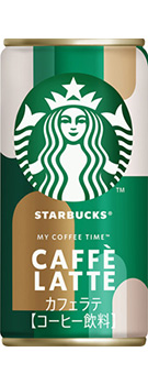 スターバックス MY COFFEE TIME カフェラテ 185g缶