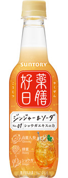 薬膳好日 ジンジャー&ソーダ 390mlペット