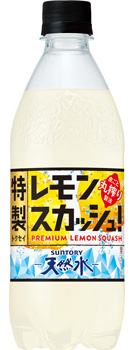 サントリー天然水 特製レモンスカッシュ 500mlペット