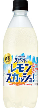 サントリー天然水 特製レモンスカッシュ 500mlペット