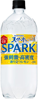 サントリー天然水 SPARKLING レモン 1050mlペット