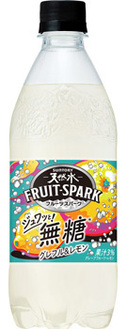 サントリー天然水 FRUIT−SPARK グレフル＆レモン
