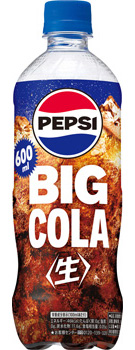ペプシ〈生〉BIG COLA 600mlペット
