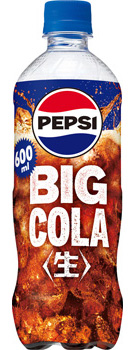 ペプシ〈生〉BIG COLA 600mlペット