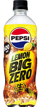 ペプシ〈生〉 BIG ZERO LEMON 600mlペット