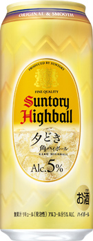 角ハイボール〈夕どき〉500ml缶