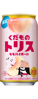 くだものトリス缶〈ももハイボール〉350ml缶