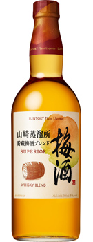 サントリー梅酒〈山崎蒸溜所貯蔵梅酒ブレンド〉スーペリア 750ml瓶