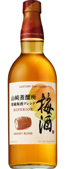 サントリー梅酒〈山崎蒸溜所貯蔵梅酒ブレンド〉スーペリア 750ml瓶