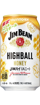 ジムビーム ハイボール〈ハニーハイボール〉350ml缶