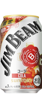 ジムビーム〈コーラ〉缶 350ml缶
