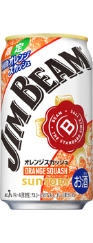 ジムビーム〈オレンジスカッシュ〉缶 350ml缶