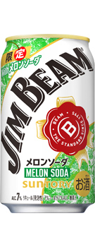 ジムビーム〈メロンソーダ〉缶 350ml缶