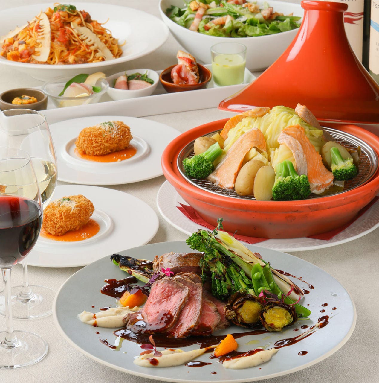 Grill Bar Dining 燦 大丸梅田店 イタリア料理 神泡達人シルバー店 サントリーグルメガイド