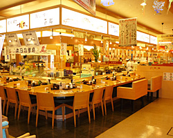 すし丸 フォレオ広島東店（回転寿司）[神泡超達人店]｜サントリー