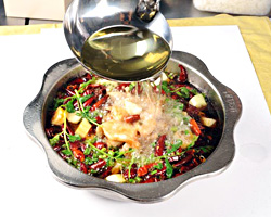 新橋 四川料理 沸騰漁府 中華料理 樽生店 サントリーグルメガイド