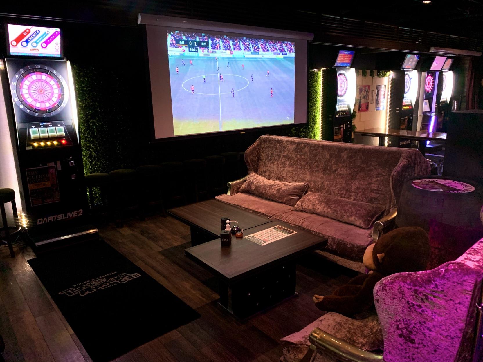 ダーツ＆スポーツバー スリーモンキーズカフェなんば道頓堀店(スリモン 