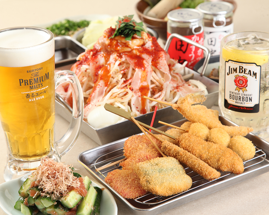 串カツ田中 大井町店 居酒屋 神泡達人店 サントリーグルメガイド