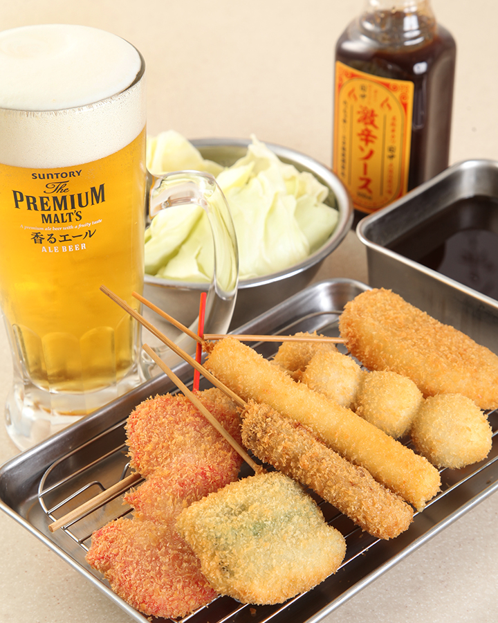 串カツ田中 渋谷宮益坂店 居酒屋 神泡達人店 サントリーグルメガイド
