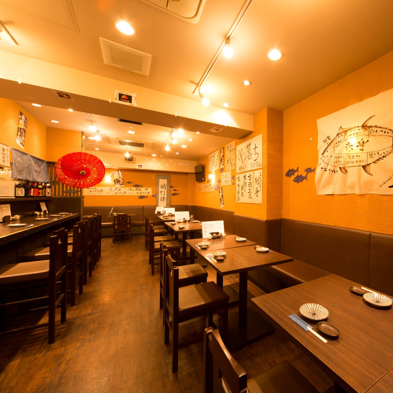 中落ち100円の居酒屋 まぐろんち 高田馬場駅前本店（居酒屋）[神泡超