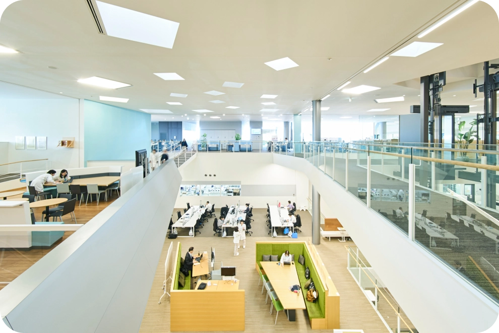 研究・技術開発と、事業開発が連携できる体制